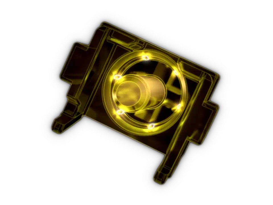 Cutaway render of the recentred MX2A stem with its six-rib crown